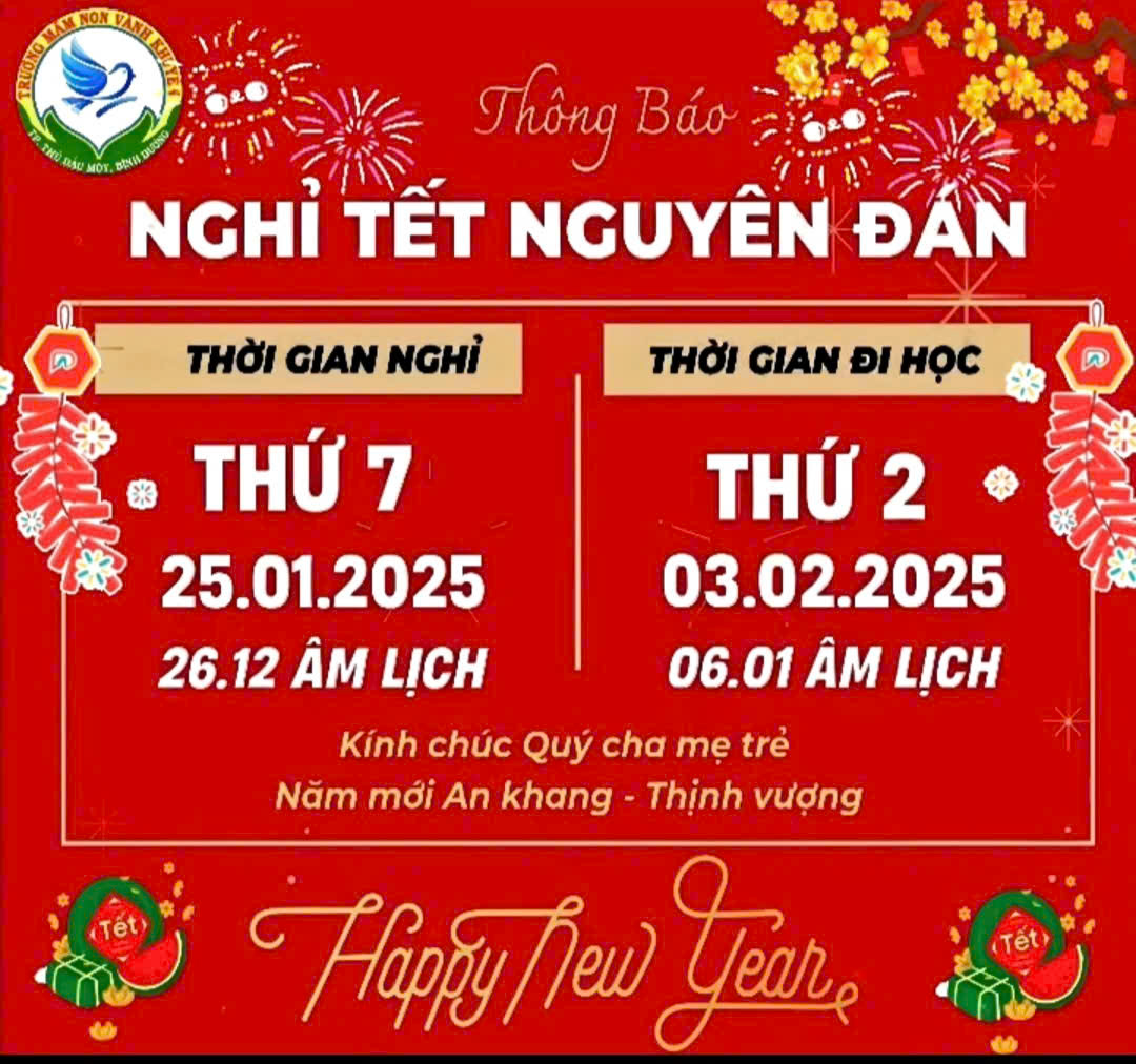 TB nghỉ tết